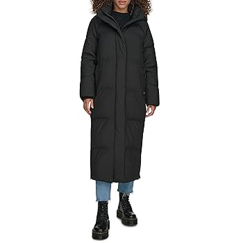Amazon.com: Levi's Women's Cloud Puff Hooded Extra Long